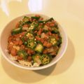ｙａｓｓａｎパパ's cooksnap of when they made ネバネバ♪いかおくら納豆♪.