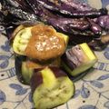 temchan's cooksnap of when they made レンジで簡単蒸しなす☆ねぎぽん酢ダレ.