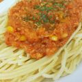mimi☆ko's cooksnap of when they made 栄養満点ミートソース.