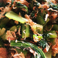 きちばった's cooksnap of when they made 簡単！小松菜とちりめんの和え物.