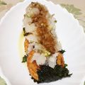 クック0RQQ00☆'s cooksnap of when they made 魚河岸あげの大葉包み焼き*茗荷おろしで.