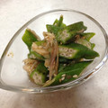 〜tinr～'s cooksnap of when they made みょうが・えのき・オクラの梅肉和え.