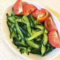 りんご♪＊＋。's cooksnap of when they made たたききゅうりのガーリック和え.