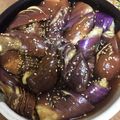 きらきらきむちゃん's cooksnap of when they made 茄子の柚子ポンレンジ蒸し.