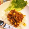 ゆう☆みさ's cooksnap of when they made 簡単5分☆コーンキーマカレー.