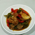 おまたんＬＡＢＯ's cooksnap of when they made 簡単！パプリカとピーマンの豚肉黒酢炒め.