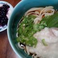 すろーぽーく's cooksnap of when they made オクラと長いものぶっかけねばねばうどん.