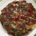 美絵さん's cooksnap of when they made チーズとろ～り♡チーズinニラ長芋もち.
