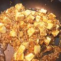 よっしー0332's cooksnap of when they made 焼肉のタレで！きのこ入りカンタン麻婆豆腐.