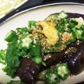 まもくるりん's cooksnap of when they made レンジで簡単！なすとオクラのお浸し.
