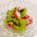 momojueves's cooksnap of when they made タコとキウイのマリネ.