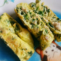 じゅーーーーん's cooksnap of when they made 【離乳食・後期】ほうれん草とひき肉卵焼き.