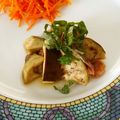 melmarilyn's cooksnap of when they made 茄子のベーコン大葉ホットドレサラダ.