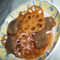 ツナ子's cooksnap of when they made こんにゃくとレンコンの炒め煮.