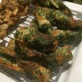 お食事大臣ぱぱ's cooksnap of when they made サクサク天ぷらちくわの磯辺揚げ.