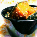 yangpa's cooksnap of when they made レンジで簡単かぼちゃのゴマ和え.