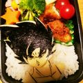 shiho77's cooksnap of when they made ドラゴンボール 簡単キャラ弁♡.