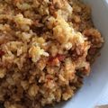 ●これなんだ●'s cooksnap of when they made ミートソースをリメイク☆簡単カレーピラフ.