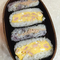 あき0304's cooksnap of when they made 裏技！おにぎらずを簡単綺麗に切る方法。.