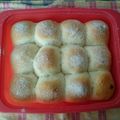 あくびぃー's cooksnap of when they made もちもちふわふわ☆チーズちぎりパン.