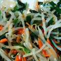 Rみけ's cooksnap of when they made 簡単☆3色ナムル.