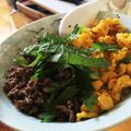 みづき_∞'s cooksnap of when they made テケトー料理37☆豆腐deふわふわ三食丼.