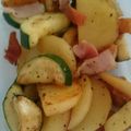 あこえこ's cooksnap of when they made ズッキーニとポテトの炒めもの.