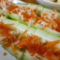 低カロ探検隊's cooksnap of when they made おばけきゅうり消費☆きゅうり盛りサラダ.