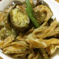 低カロ探検隊's cooksnap of when they made ん～旨し♪地元産です！油麩とナスの炒め煮.