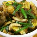 低カロ探検隊's cooksnap of when they made にらとくるま麩の卵とじ.