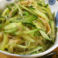 低カロ探検隊's cooksnap of when they made 胡瓜と春雨とハムで胡麻和え風サラダ.