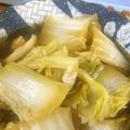 低カロ探検隊's cooksnap of when they made 超簡単☆白菜と豚肉のバター醤油煮.