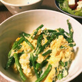 chbimaru's cooksnap of when they made そうめんつゆで！いんげんの卵とじ.