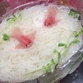 いずらみ's cooksnap of when they made 涼しげ♪(๑>◡<๑)金魚素麺☆ハム金魚.
