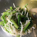 kimi1127's cooksnap of when they made 我が家のもやしと小松菜のナムル☆.