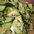 クック6T6VT0☆'s cooksnap of when they made しそときゅうりとオクラの胡麻和え.