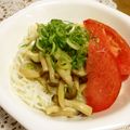mrsjey's cooksnap of when they made 冷製生姜キノコそうめん.