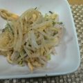 堕天使M's cooksnap of when they made もやしときゅうりとハムの酢の物♪.
