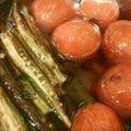 みう★★'s cooksnap of when they made オクラとトマトの揚げ浸し.