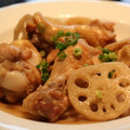 ミッフーママ's cooksnap of when they made おうち食堂☆鶏手羽とれんこんの炒め煮。.
