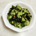 弥朱香's cooksnap of when they made 超簡単！きゅうりとわかめの梅の酢の物.