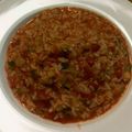 kuni_fe's cooksnap of when they made トマトスープでリゾット♪.