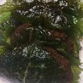 kinakosatt's cooksnap of when they made 母直伝！えごまの挟み揚げ★大葉でも良し♪.