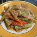 ジョングレ's cooksnap of when they made エコレシピ・ブロッコリ茎と人参のゴマ和え.