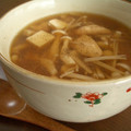 まちゃー's cooksnap of when they made 寒天とろみで☆きのこたっぷり酸辣湯.