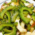 gracias05's cooksnap of when they made ゴーヤと竹輪のきんぴら風.