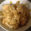 ちゃぎー's cooksnap of when they made 簡単！めんつゆでふわとろ親子丼♡.