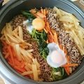 おけ～はん's cooksnap of when they made ♡ホットプレートで石焼ビビンバ♡.