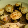 Ｕ・ェ・Ｕ's cooksnap of when they made ♡◎残った餃子だねで♪茄子のはさみ蒸し.