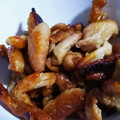 あさここなっつ's cooksnap of when they made 【おつまみ編】簡単節約！とり皮甘醤油炒め.